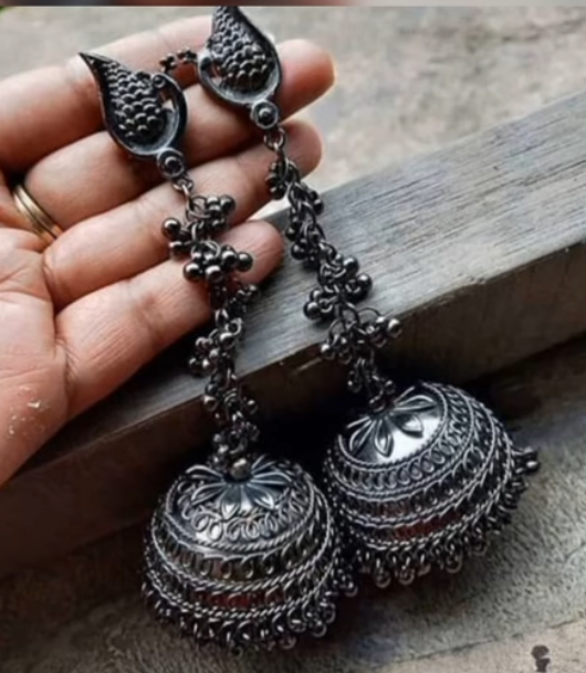 Oxidised earrings