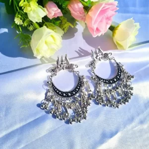 trishul design jhumkas
